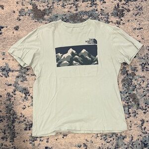 The North Face Men's Light Green Mountain Tee